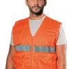 Gilet alta visibilità multitasche - immagine 3